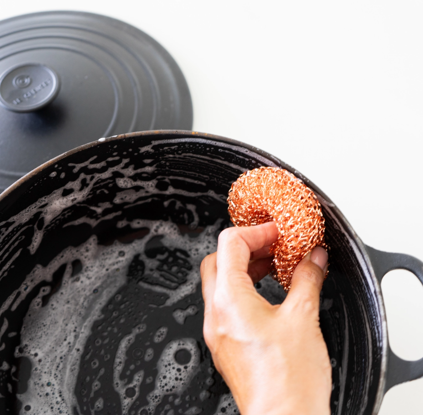 COPPER ANTIMICROBIAL SCRUBBERS - 3 PACK