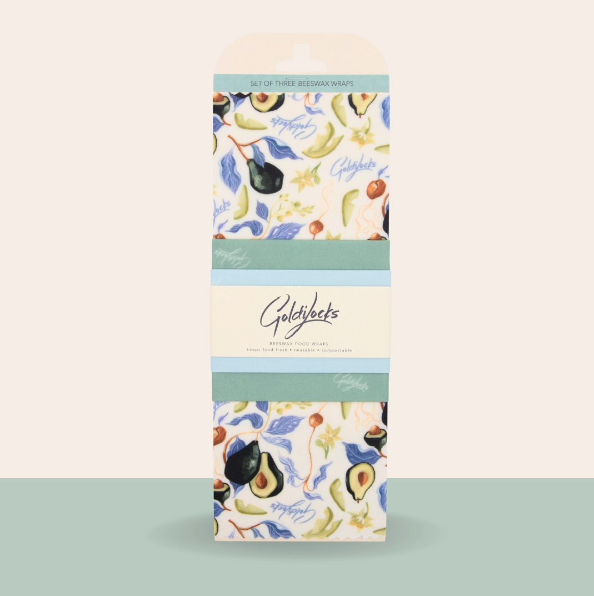 BEES WAX REUSABLE FOOD WRAPS