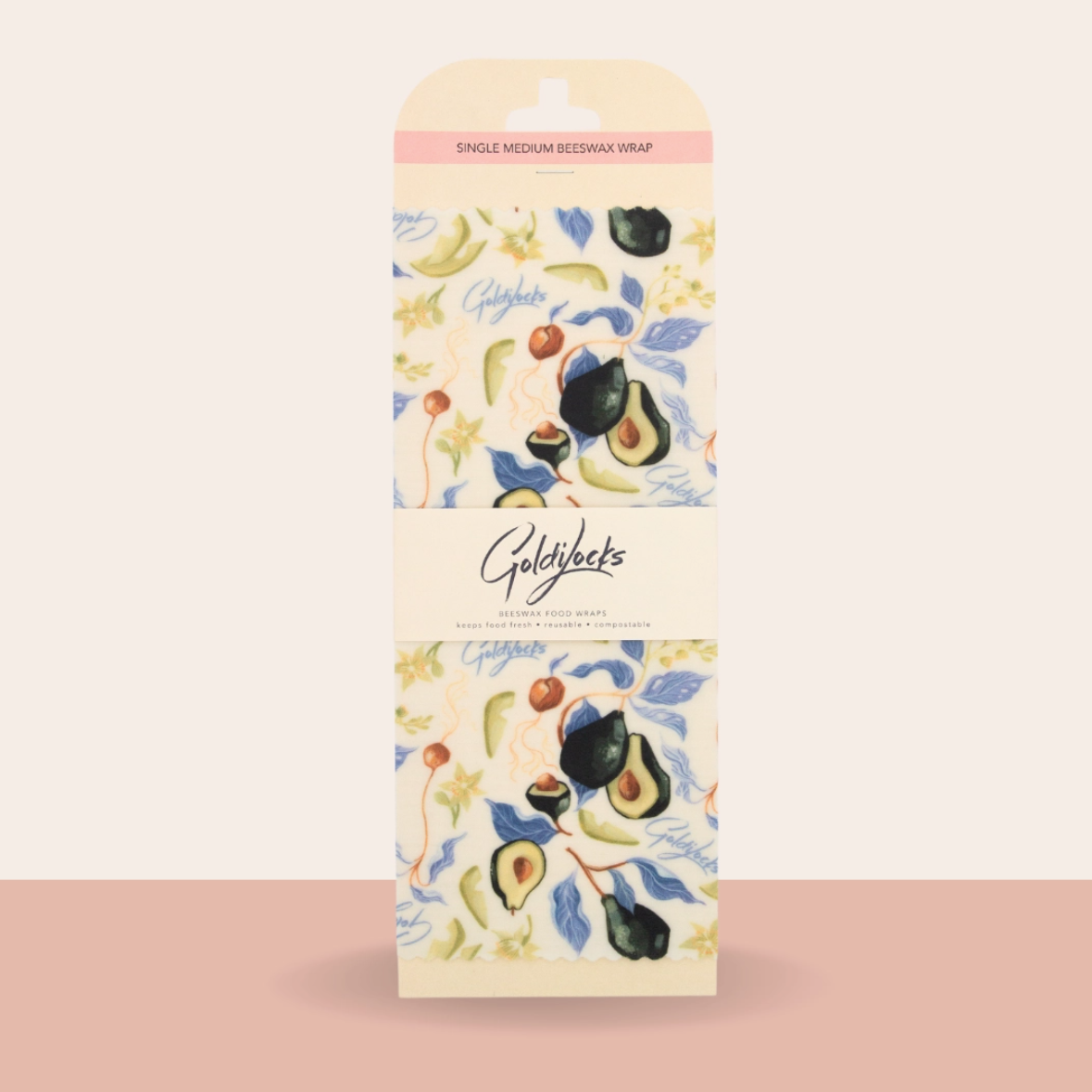 BEES WAX REUSABLE FOOD WRAPS