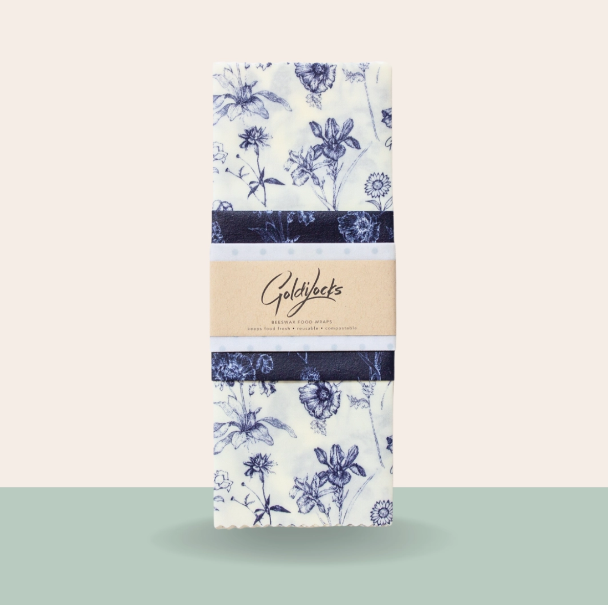 BEES WAX REUSABLE FOOD WRAPS