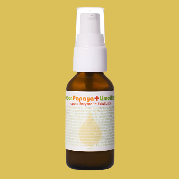 GREEN PAPAYA + LIME FACE MASK