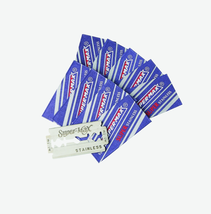 DOUBLE EDGED & STAINLESS STEEL RAZOR BLADE REFILLS
