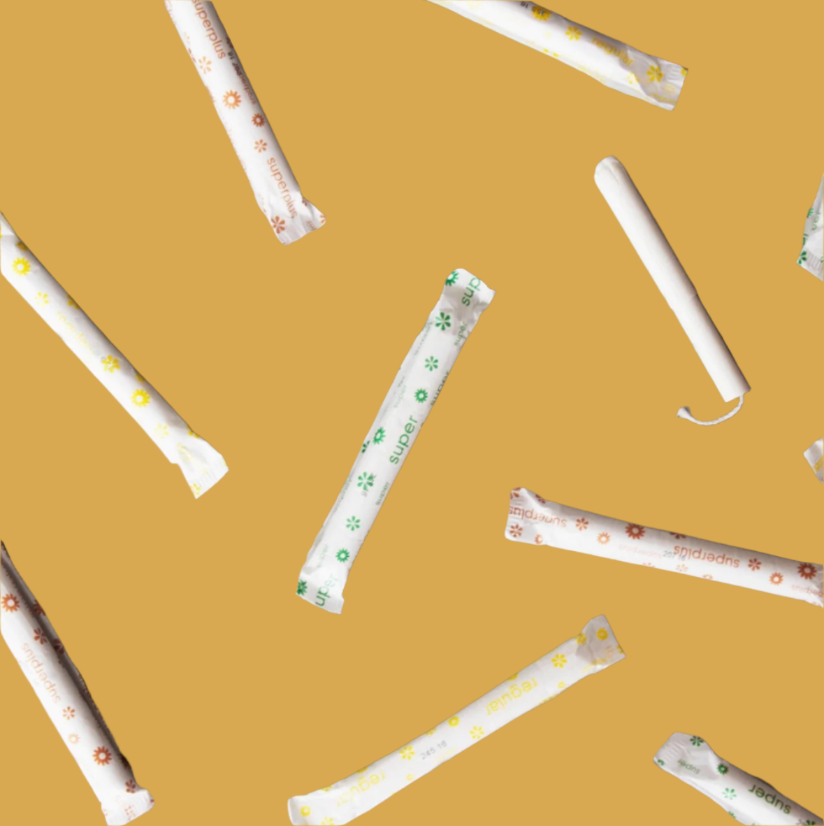 ORGANIC COTTON TAMPONS