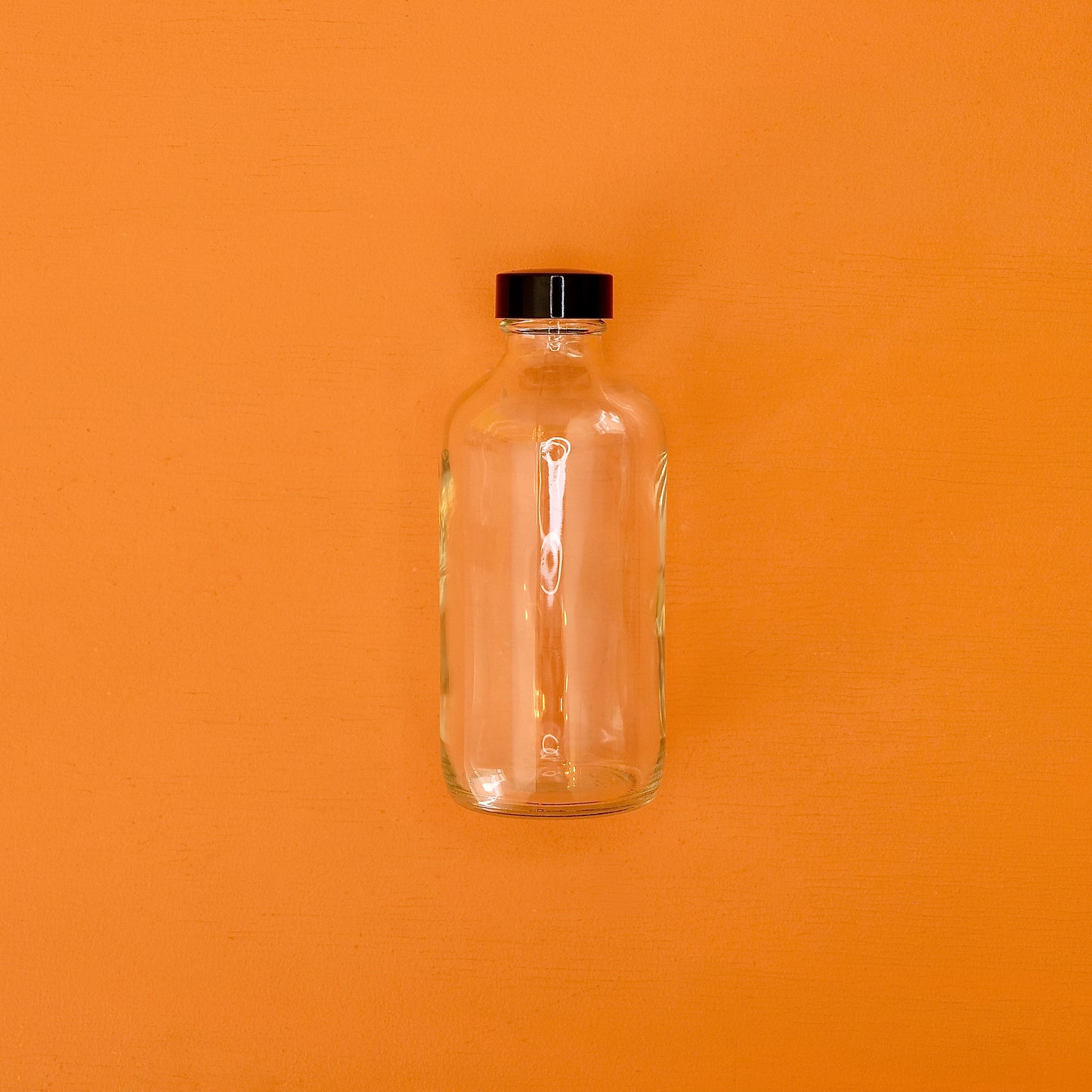 GLASS BOTTLE WITH CAP