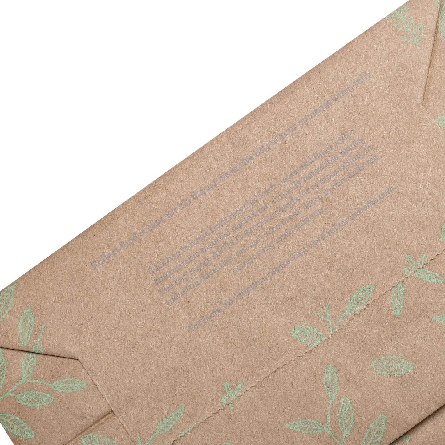 COMPOSTABLE FOOD WASTE PAPER BAGS
