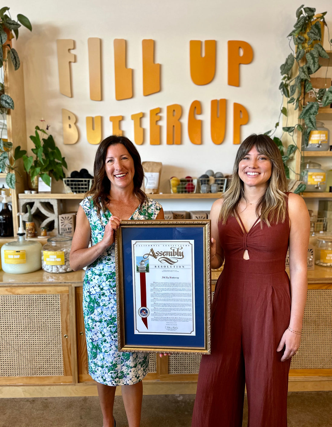 FILL UP BUTTERCUP HONORED AS 2024 SMALL BUSINESS OF THE YEAR