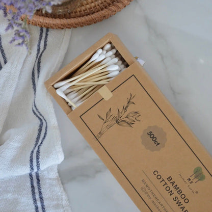 BAMBOO COTTON SWABS