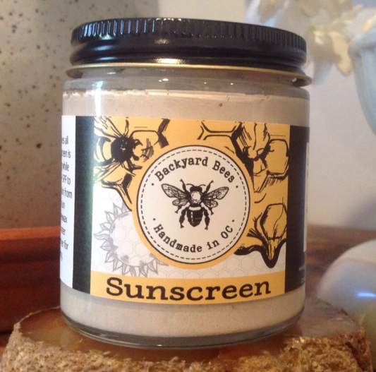 SUNSCREEN BY BACKYARD BEES
