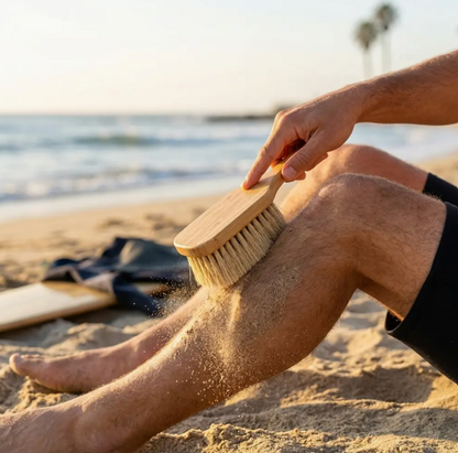 BAMBOO SAND SCRUB BRUSH