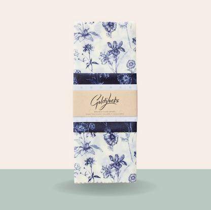 BEES WAX REUSABLE FOOD WRAPS