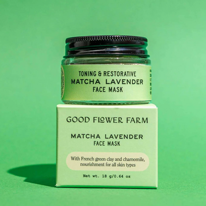 MATCHA LAVENDER BOTANICAL FACE MASK