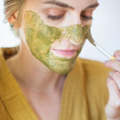 MATCHA LAVENDER BOTANICAL FACE MASK