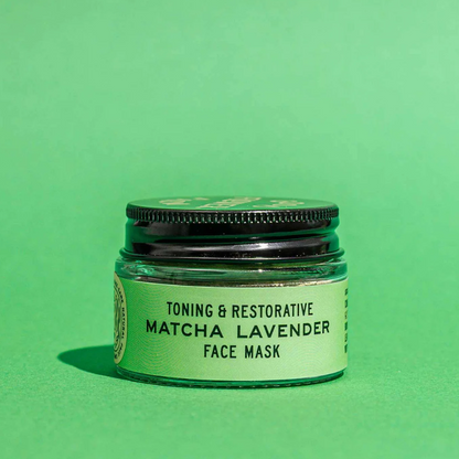 MATCHA LAVENDER BOTANICAL FACE MASK
