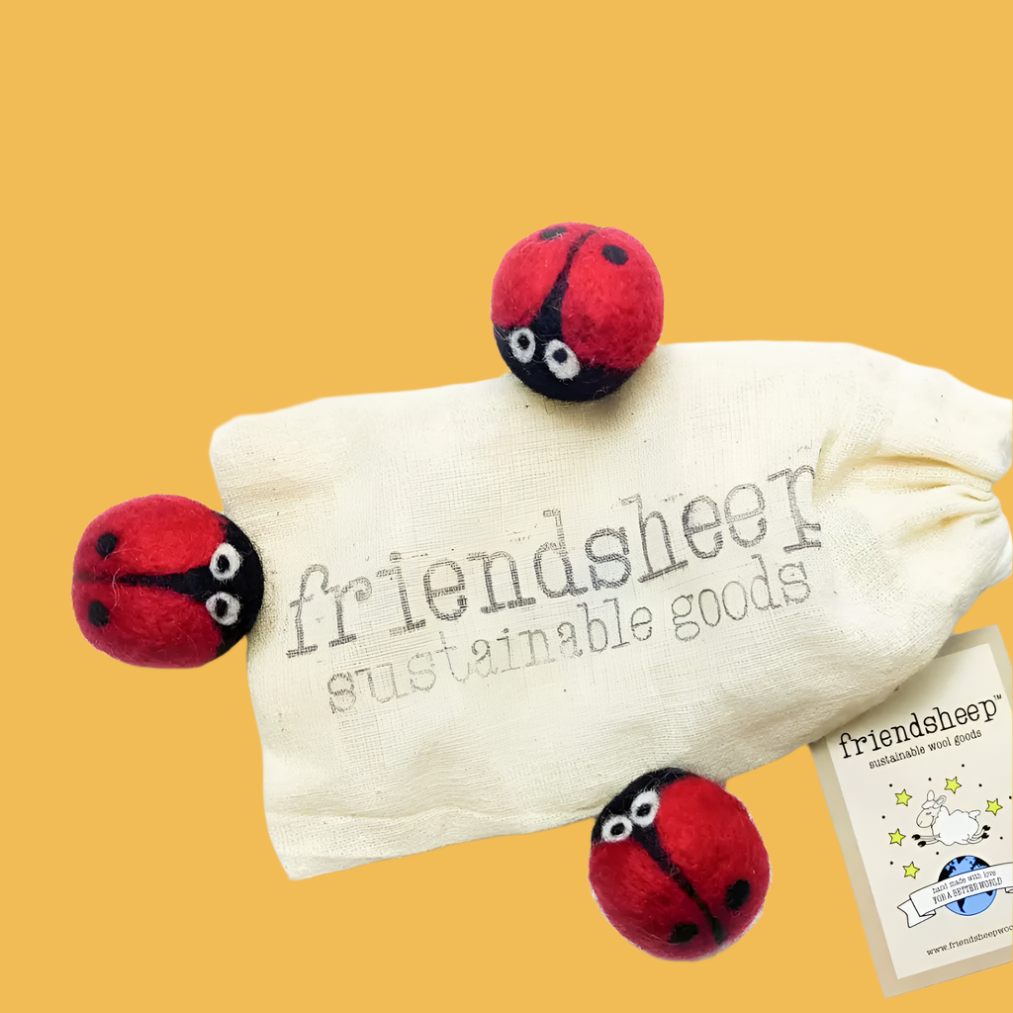 ECO WOOL FELT FRESHNERS - SCENT W/ ESSENTIAL OIL