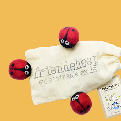 ECO WOOL FELT FRESHNERS - SCENT W/ ESSENTIAL OIL