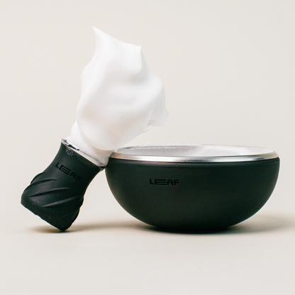 SHAVE BOWL + BRUSH SET