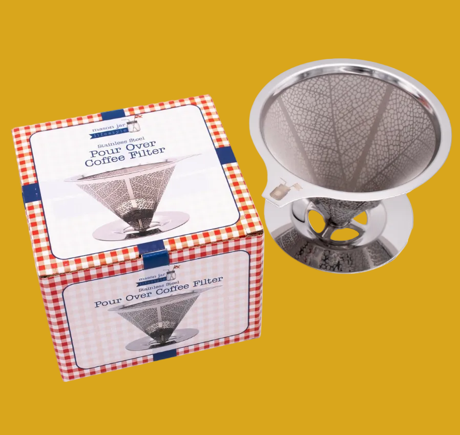 REUSABLE STAINLESS STEEL COFFEE FILTER