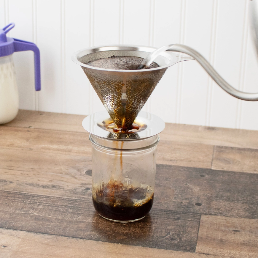 REUSABLE STAINLESS STEEL COFFEE FILTER