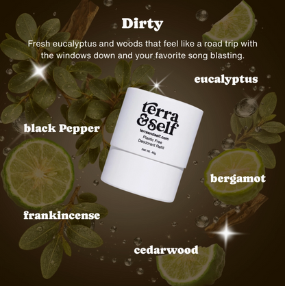 DEODORANT REFILL FOR TERRA & SELF CONTAINER