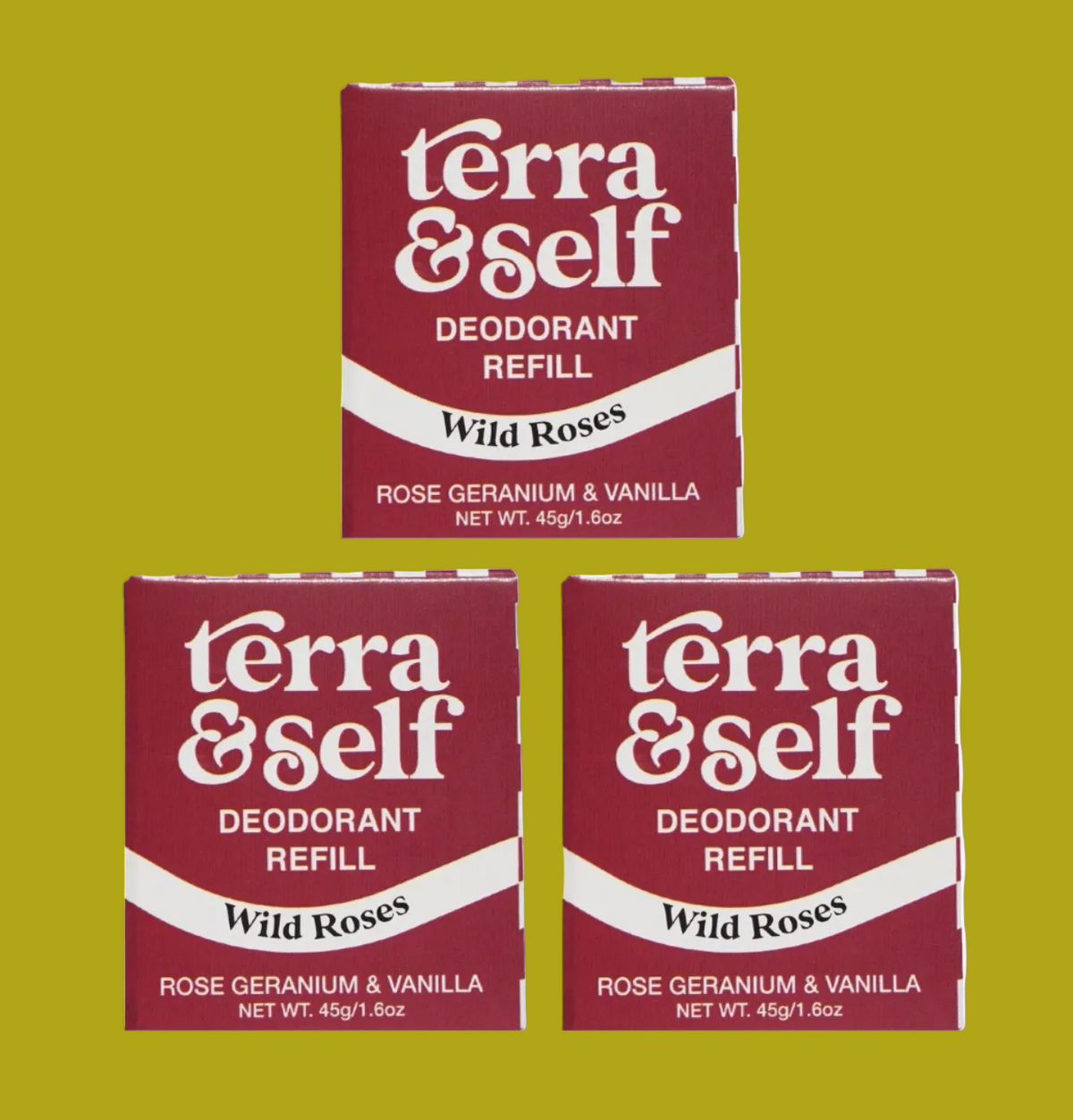 DEODORANT REFILL FOR TERRA & SELF CONTAINER