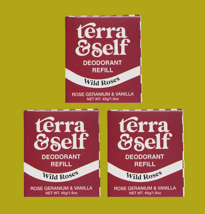 DEODORANT REFILL FOR TERRA & SELF CONTAINER