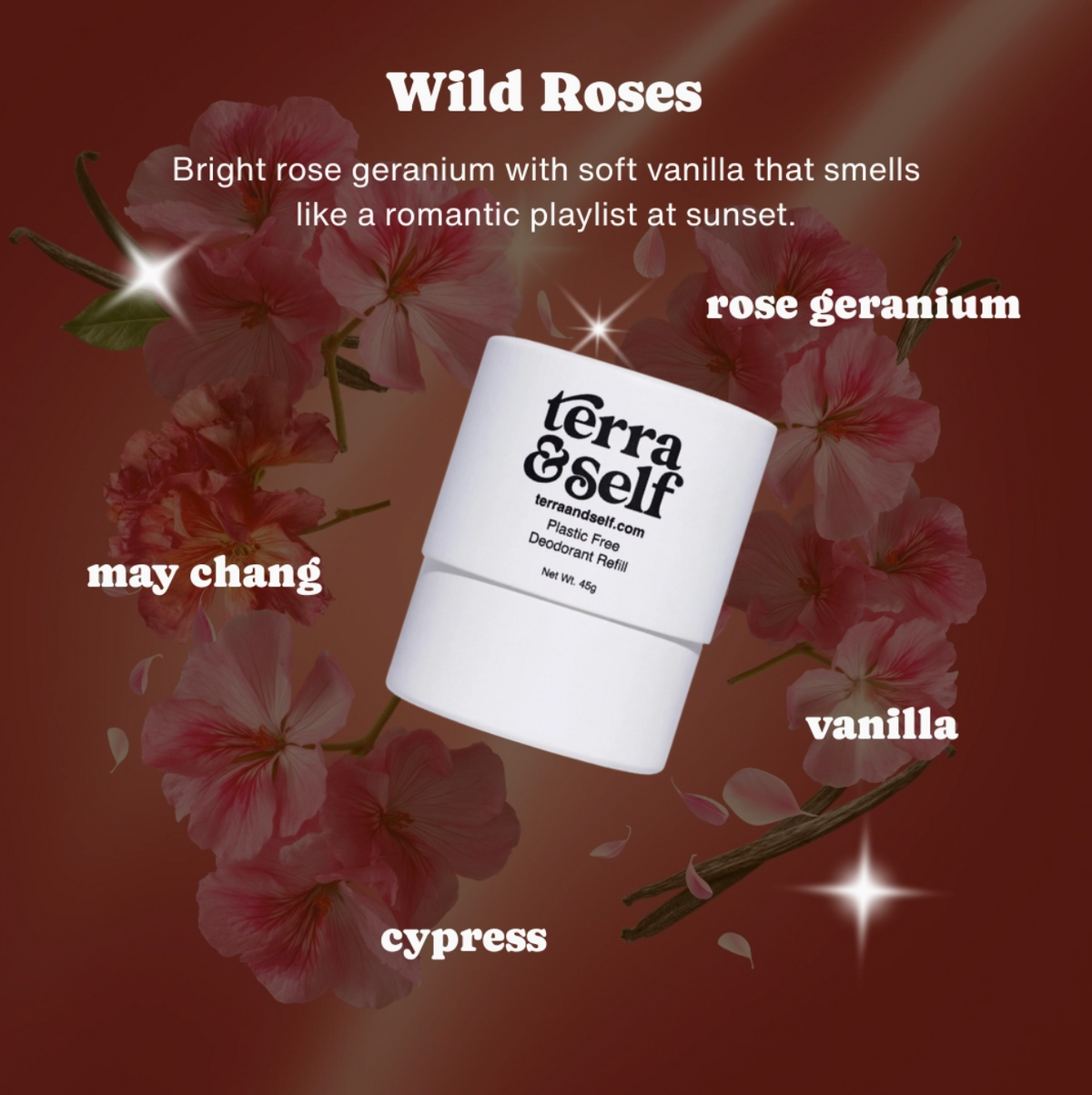 DEODORANT REFILL FOR TERRA & SELF CONTAINER