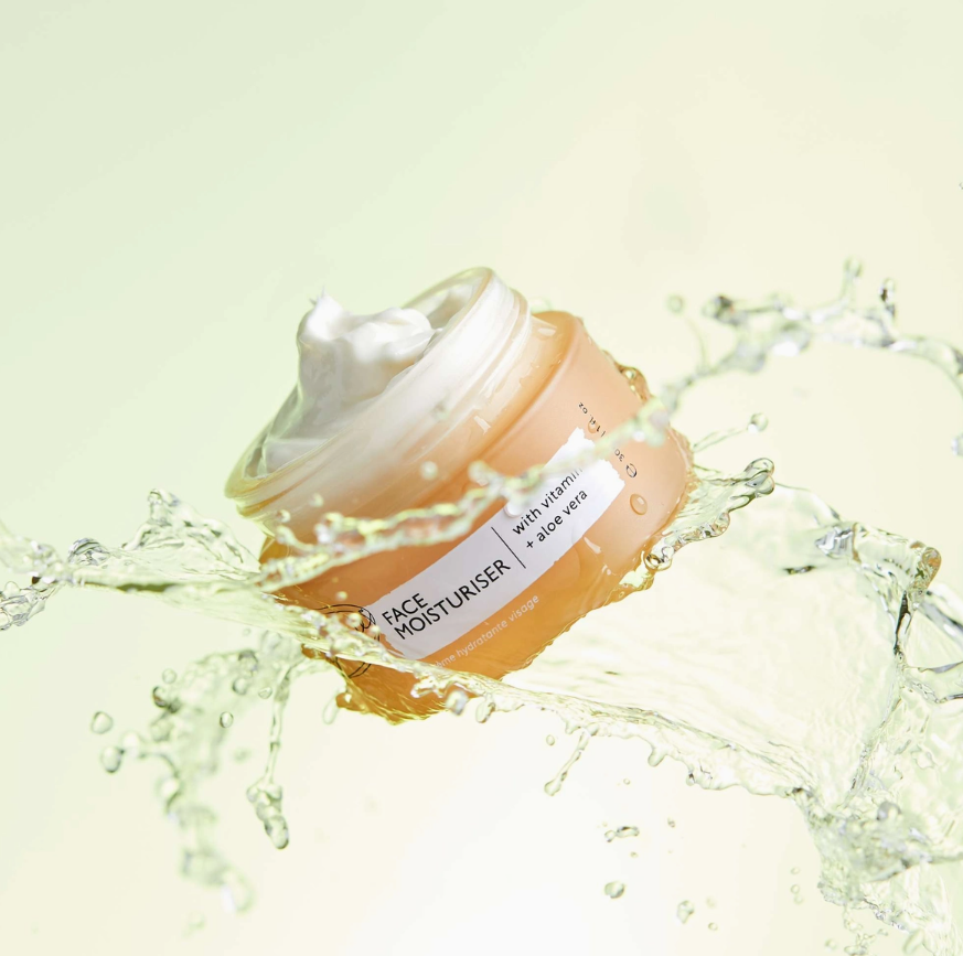 FACE MOISTURIZER WITH VITAMIN E + ALOE VERA