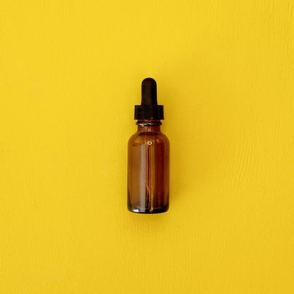 GLASS BOTTLE WITH DROPPER