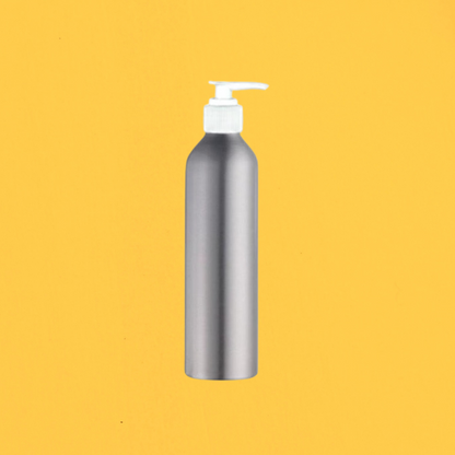 ALUMINUM BOTTLE WITH PUMP