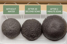 Load image into Gallery viewer, Face Charcoal Sponge
