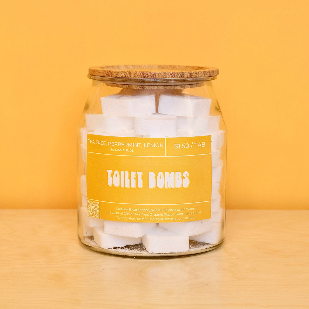 TOILET BOMBS CLEANING TABS