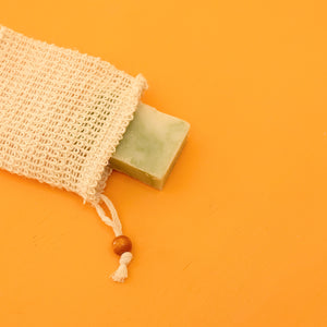 WOVEN SOAP BAG - EXFOLIATING SCRUBBER