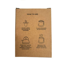 Load image into Gallery viewer, REUSABLE TEA STRAINER
